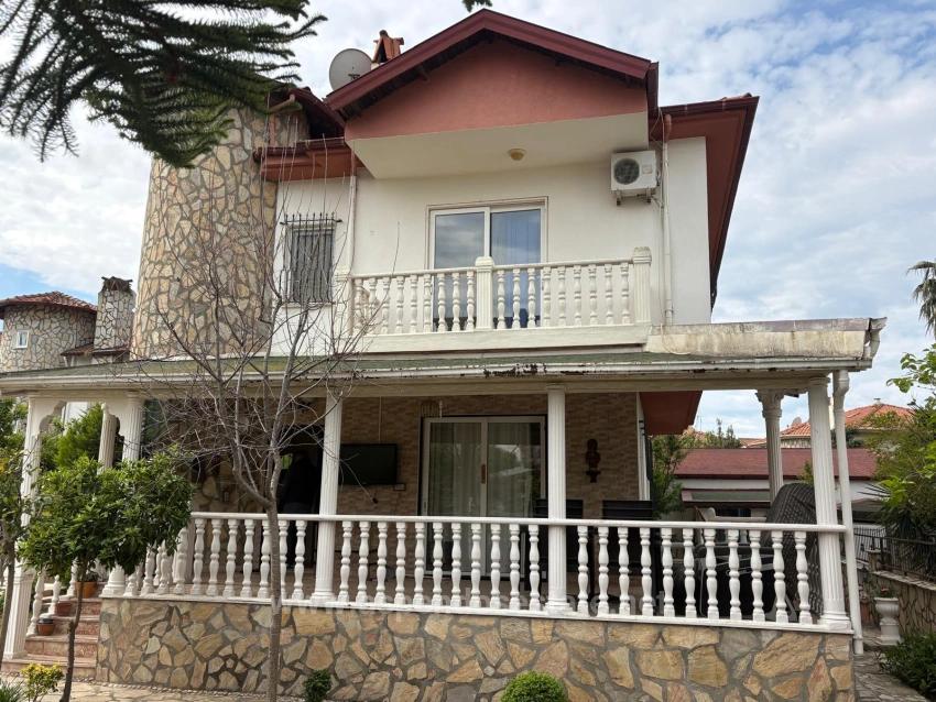3+1 Villa Zum Verkauf Auf Einem 500 M² Großen Grundstück In Dalyan Gülpınar
