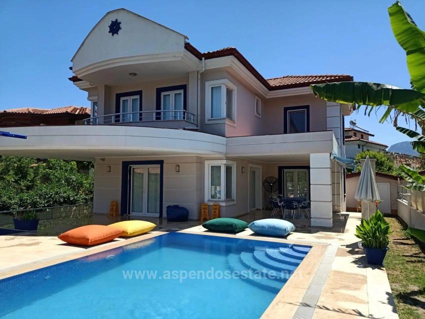 4+1 Villa Zum Verkauf In Dalyan Gülpınar, 573M2