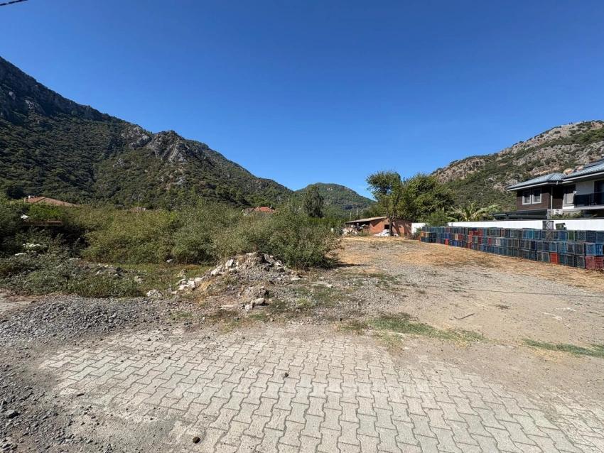 Grundstück Mit Baugenehmigung Im Dorfsiedlungsgebiet Von Mergenli Zu Verkaufen