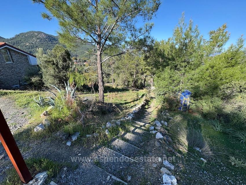 1000 M² Großes Grundstück Mit Meerblick Im Wohngebiet Gökbel Village Zu Verkaufen