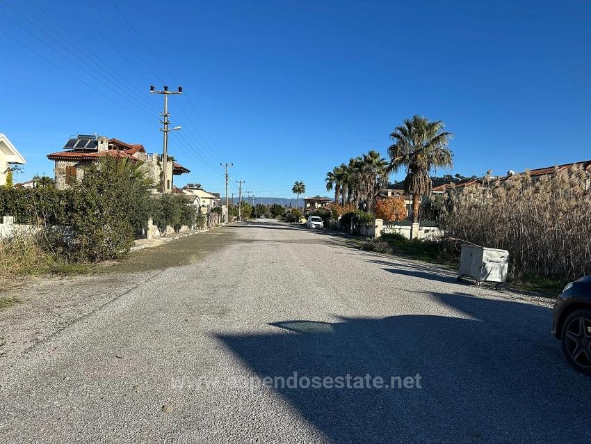 841 M² Großes Grundstück Zum Verkauf In Dalyan Gülpınar Mit 15 % Bebauung.