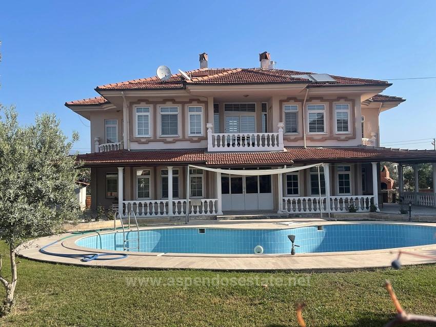 4+1-Zimmer Villa Zu Verkaufen in Dalyan Bz. Ortaca - 1.000 m²