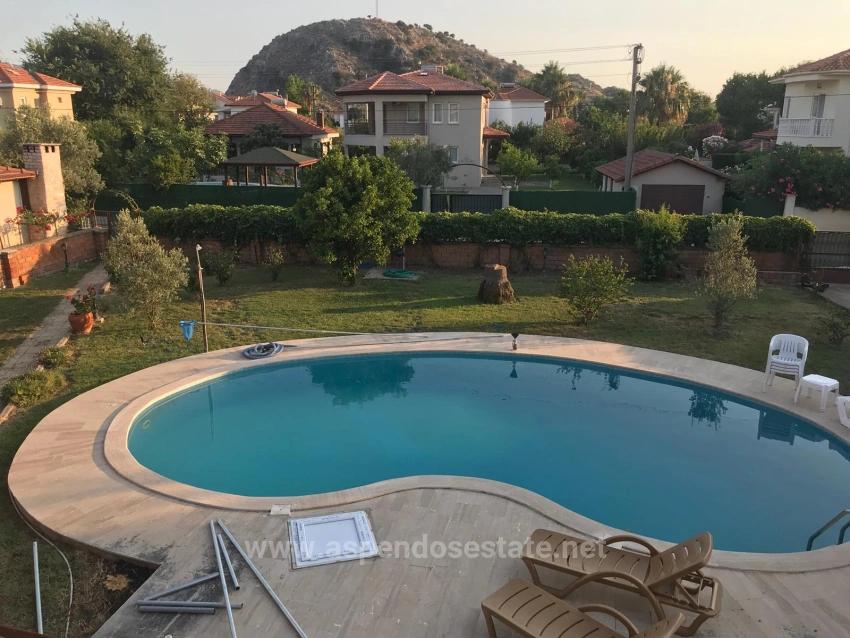 4+1 Villa Zum Verkauf Auf Einem 1000 M² Großen Grundstück In Dalyan