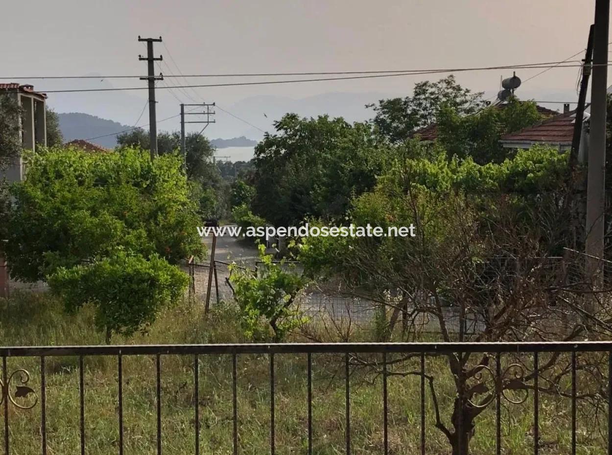 Haus Im Dorf In Koycegiz, 903M2 2 1 Zeytinalani Steht Zum Verkauf.