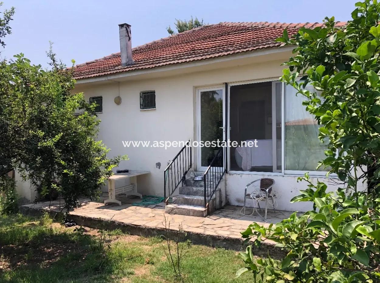 1 Haus Zum Verkauf In Dalyan Grundstück Zum Verkauf 2 Bungalow In 515M2