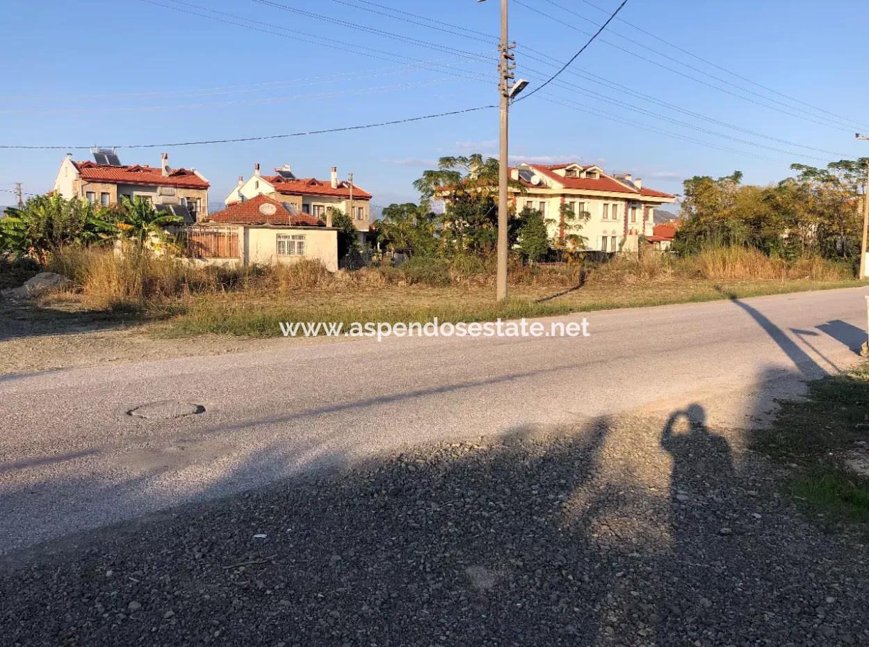 700M2 Eckgrundstück Zum Verkauf In Dalyan