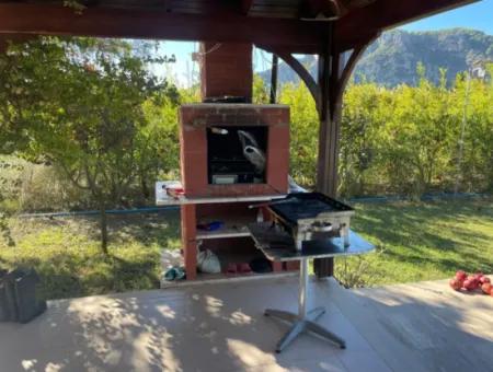 4 2 Villen Zum Verkauf Auf Einem Grundstück Von 6000M2 In Dalyan Gulpinar