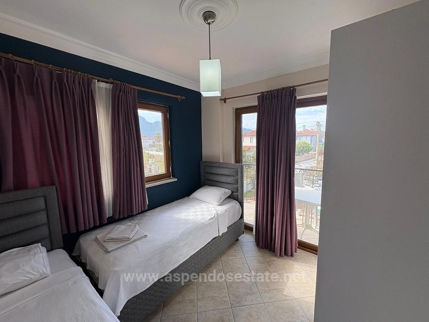 3+1 Villa For Sale On A 566M2 Plot In Dalyan Gülpınar