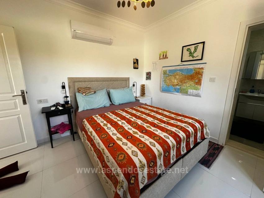 2+1 Single-Story House For Sale On A 459M2 Plot In Okçular