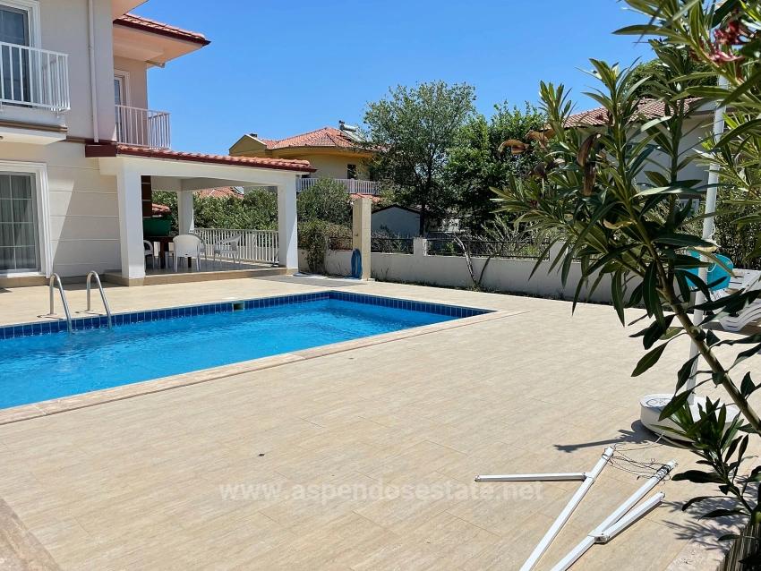 4+1 Villa For Sale On A 579M2 Plot In Dalyan Gülpınar
