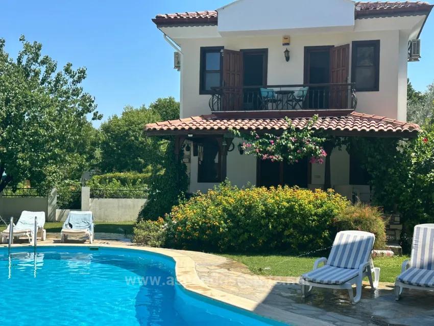 Dalyan Gülpınar'da Site Içerisinde 2+1 Satılık Villa Translates To Dalyan Gülpınar In The Site 2+1 For Sale Villa, However Following The Rules: In Gülpınar, Dalyan, Within The Site 2+1 Villa For Sale