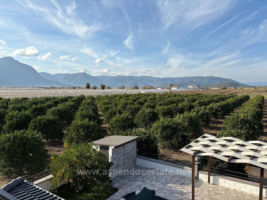 4+1 Villa For Sale In Eskiköy, Located In A 14,136 M2 Field