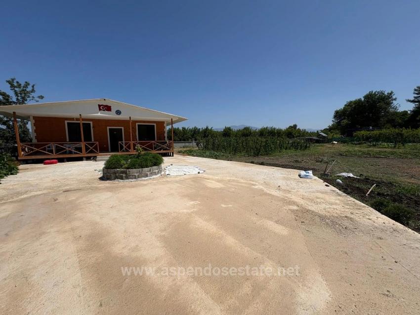 120M2 Detached Wooden House On A 2500M2 Field In Dalyan Karadağ Area