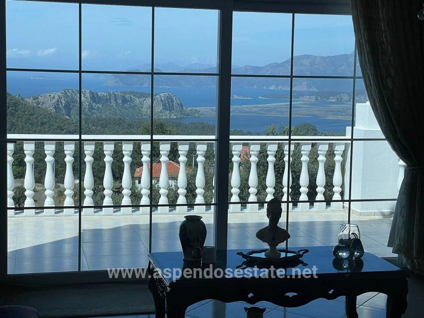 7+1 Bedroom Villa For sale in Gökbel Nbh. Ortaca - 5.000 m²