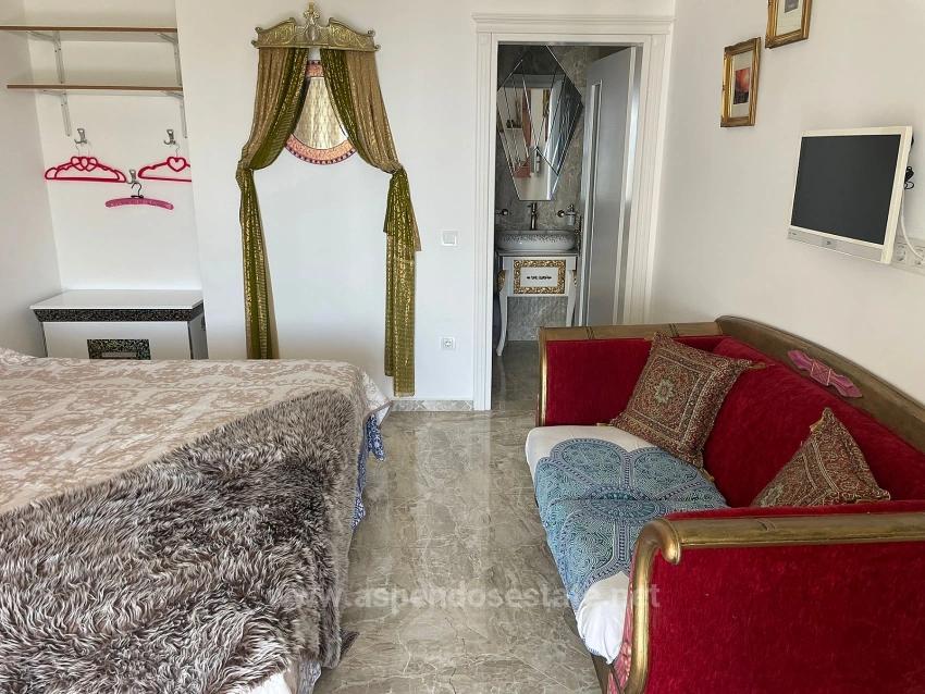 Vip Villa For Sale In Gökbel, On A 5000M2 Plot With Full Sea View.