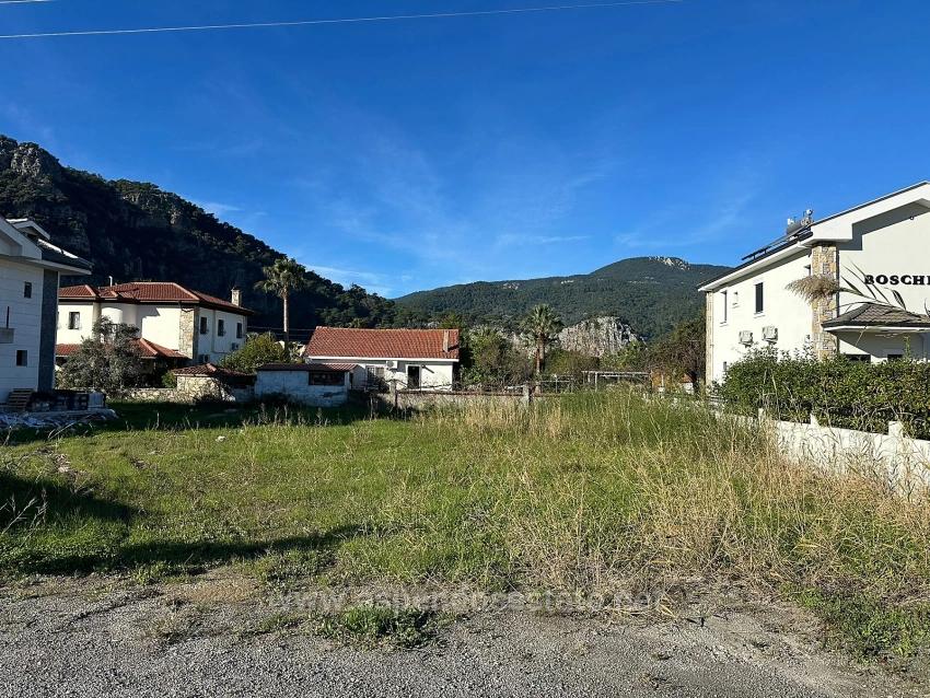 841M2 Plot Of Land For Sale In Dalyan Gülpınar With 15% Zoning.