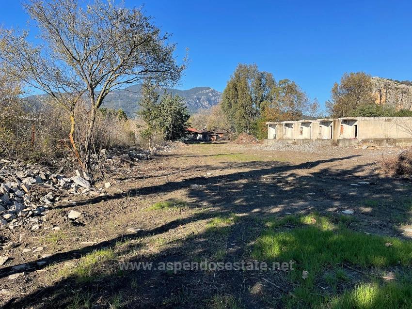 9,037 M² Plot Of Land For Sale In Dalyan Gülpınar, Right On The Main Road.