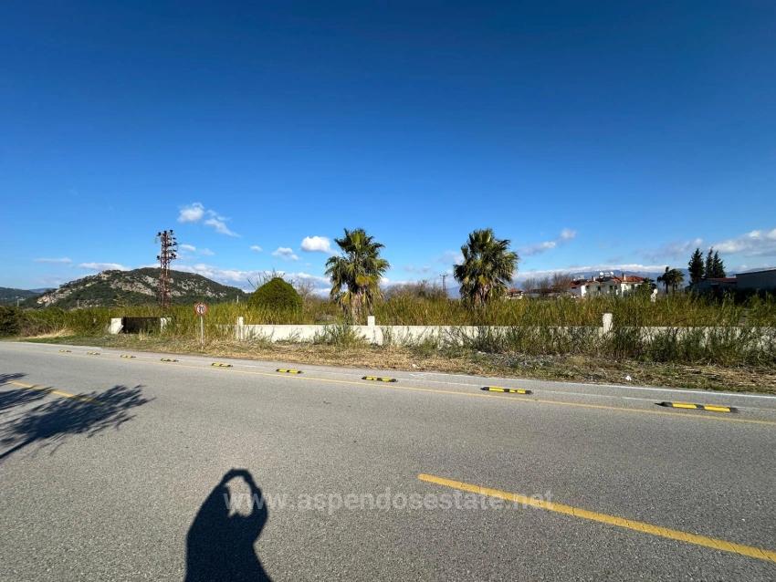 5,111 M² Commercial-Residential Land For Sale, Located Right On The Main Road In Dalyan