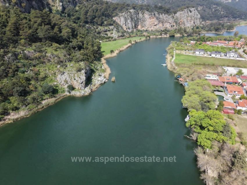 2600M2 Land For Sale In Dalyan Gülpınar, Next To The Canal, With 20% Tourism Zoning