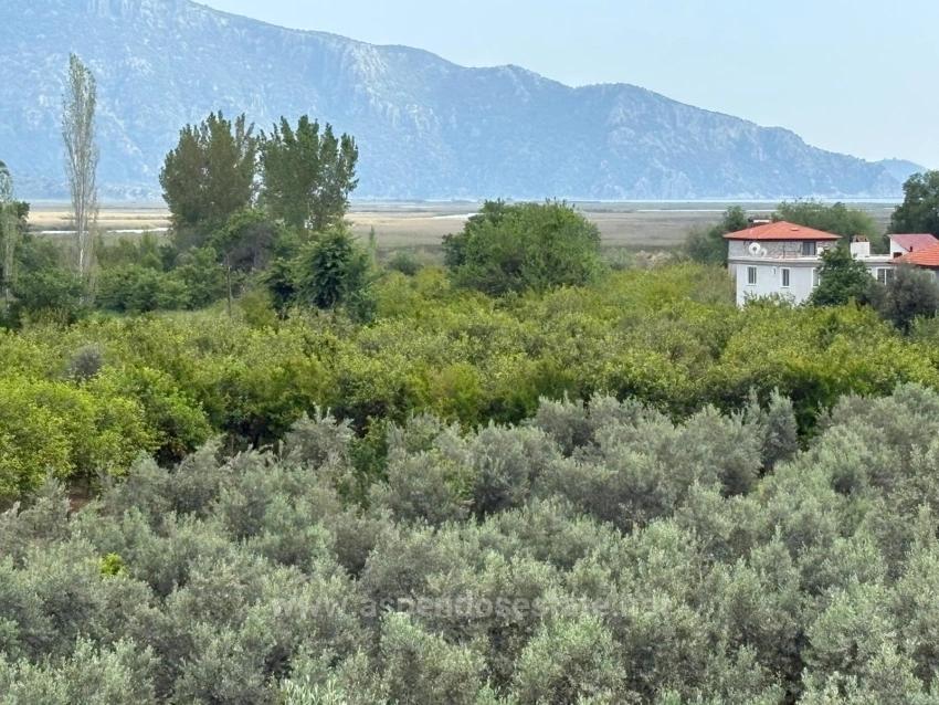 In Çandır, 1.721M2 Land For Sale With Sea And Lake View