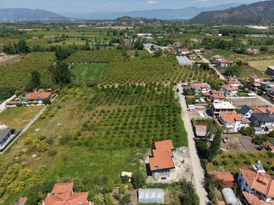 Land For Sale In Okçular, 1050m2, In The Village Residential Area.