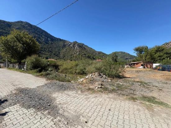 Land For Sale With Construction Permit In The Village Settlement Area In Mergenli