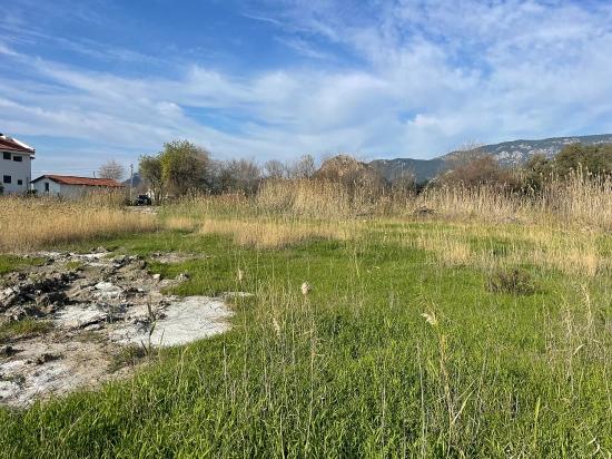 6800 M2 Plot Of Land For Sale In Dalyan With 5% Residential Zoning.