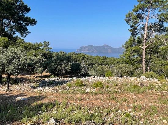 Bargain Real Estate Land For Sale With Sea View In Ekincik Çandır Arasın