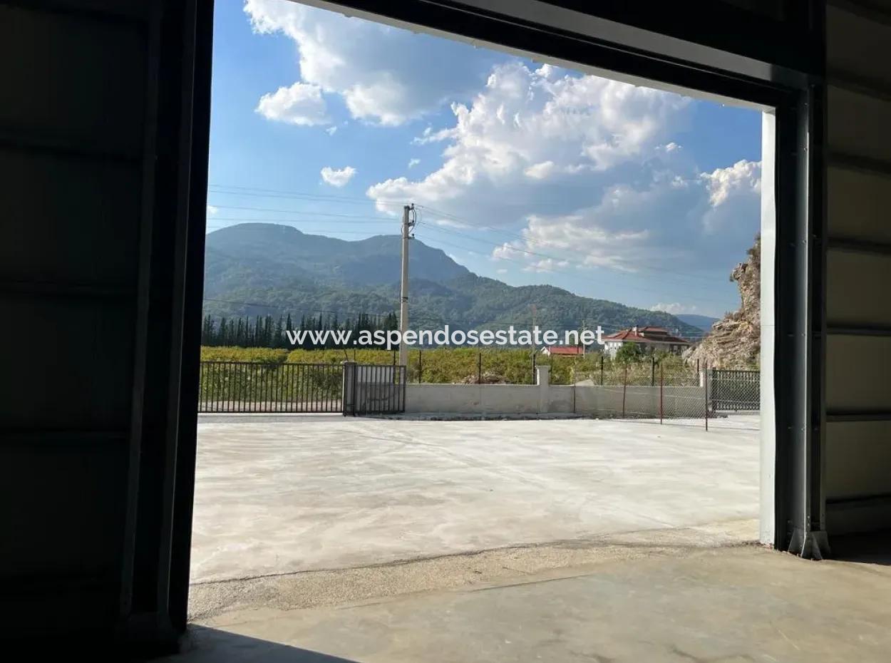 Shops For Sale In Dalyan Suitable For Warehouse And Manufacturing