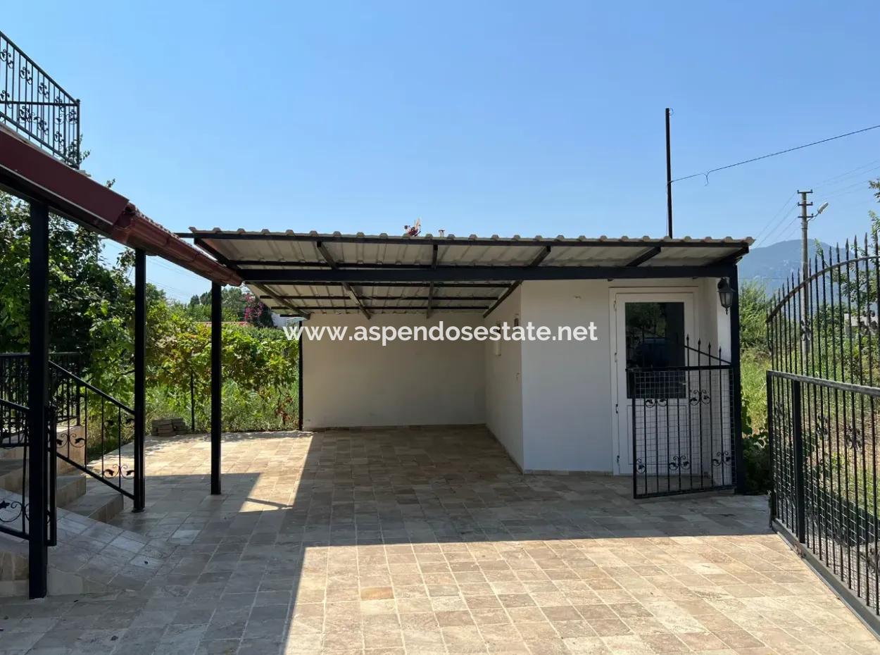 3 1 Villa For Sale In A Plot Of 600M2 In Dalyan