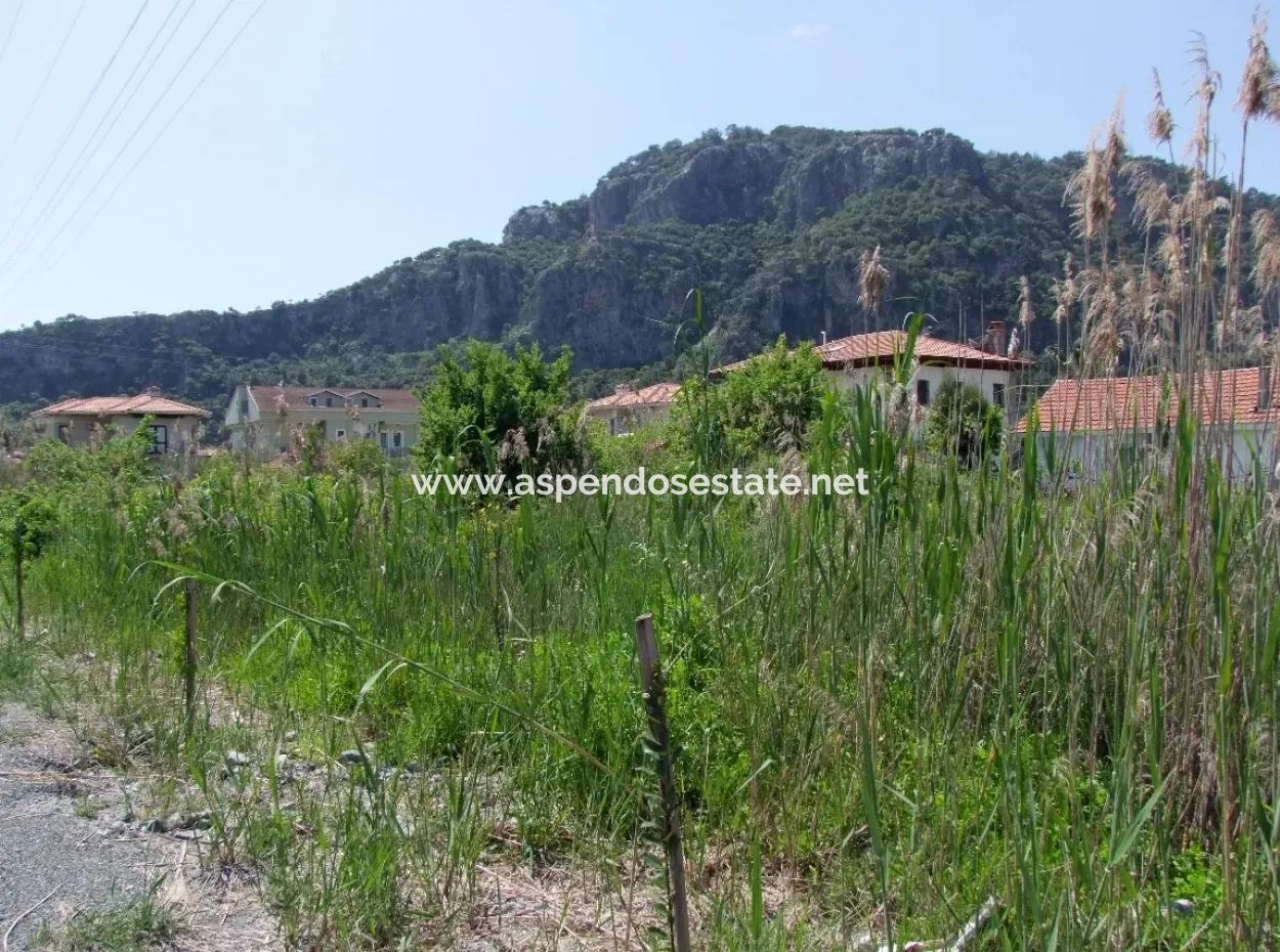 Land For Sale In Dalyan 840M2 30 Zoning Land For Sale In Dalyan Gülpınar