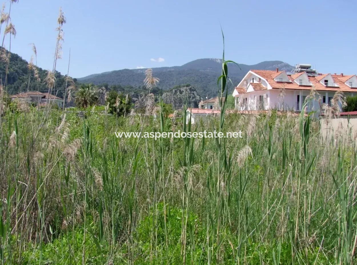Land For Sale In Dalyan 840M2 30 Zoning Land For Sale In Dalyan Gülpınar