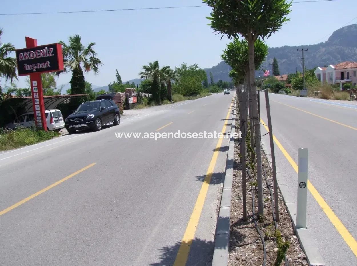 Commercial Residential For Sale In Dalyan In Dalyan,On The Highway-5, 111M2 For Sale
