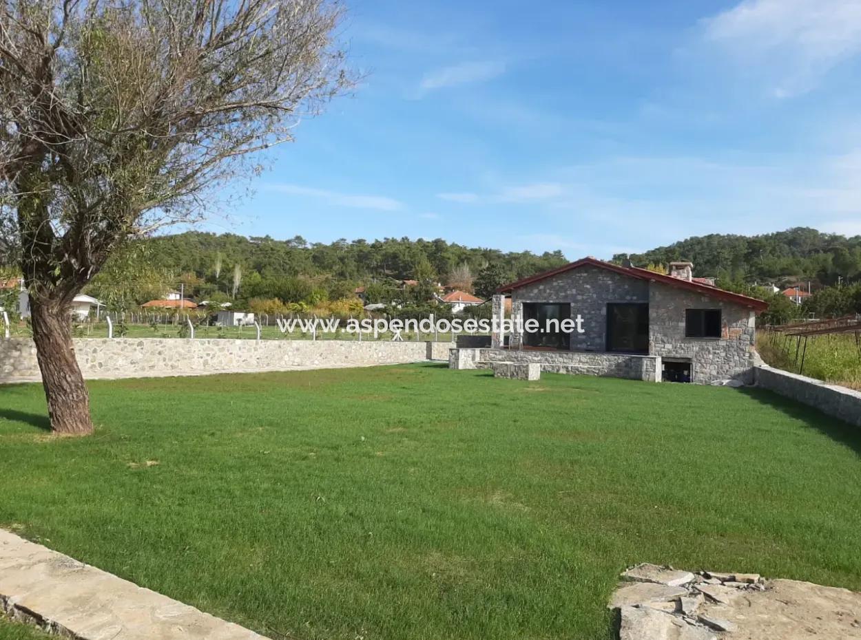 3 1 Stone Houses For Sale In 930M2 Plot In Zeytinalan