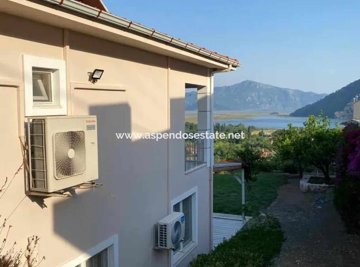 4 2 Villa Houses For Sale With Sea View In Çandır