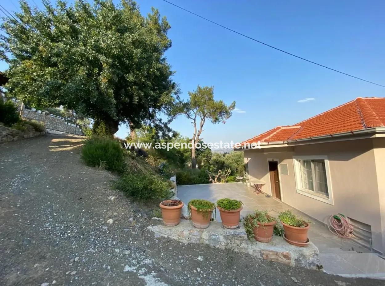 4 2 Villa Houses For Sale With Sea View In Çandır