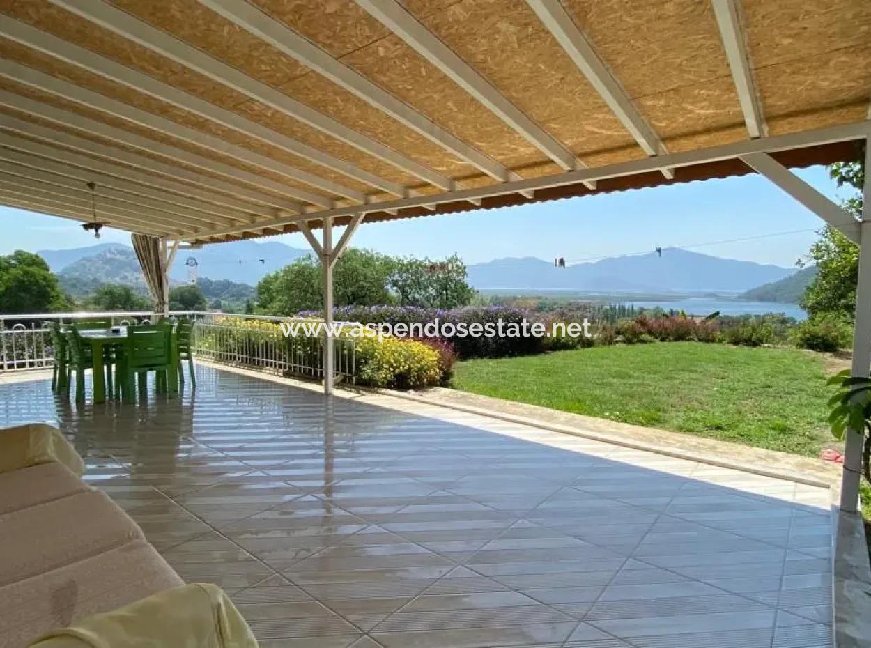 4 2 Villa Houses For Sale With Sea View In Çandır