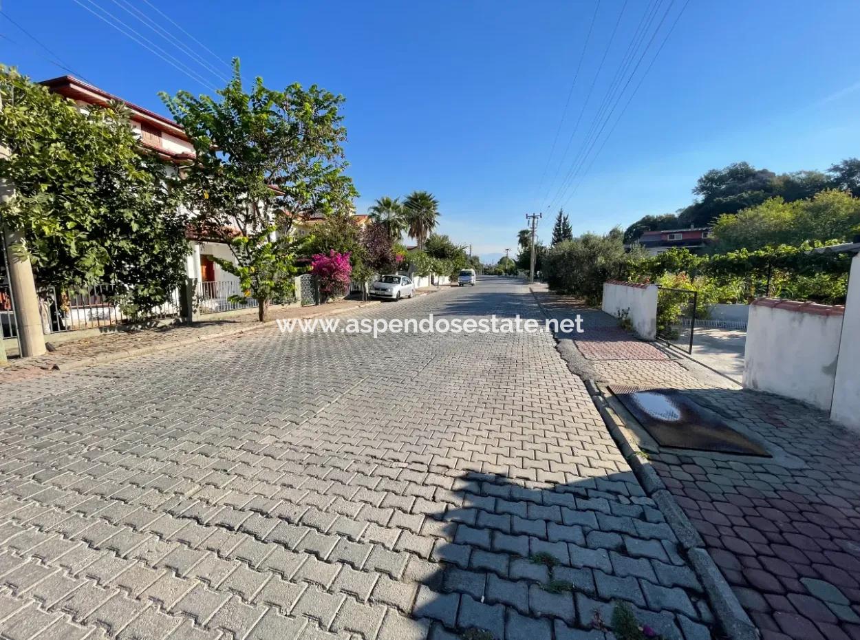 Detached Villa House For Sale In Dalyan Maraşda 677M2 Land