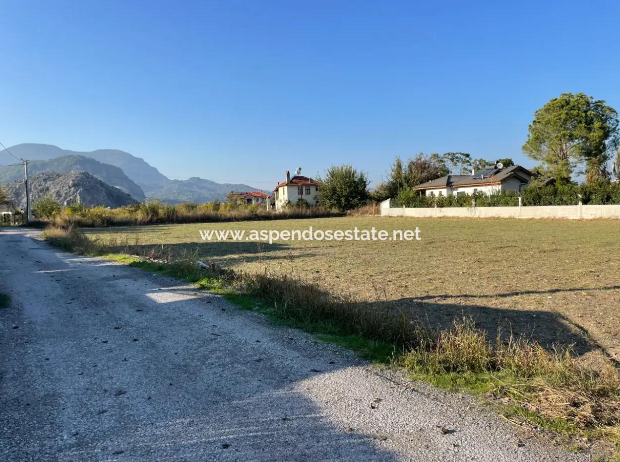 4 Parcels Side By Side Close To The Center In Dalyan 2140M2 Land For Sale