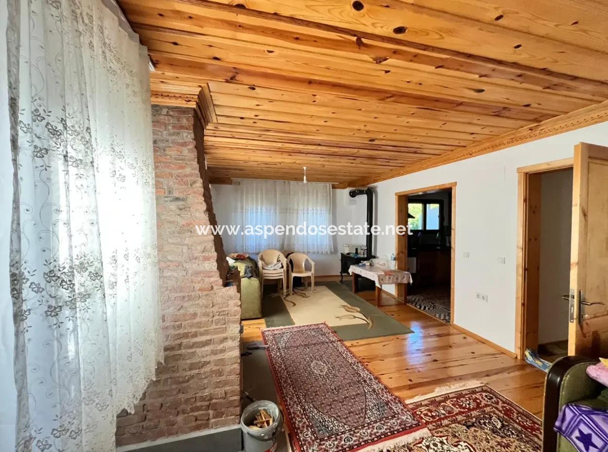 One-Storey House For Sale In 5000M2 Land In Çandır