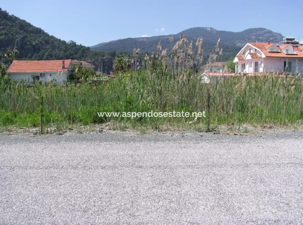 Land For Sale In Dalyan 840M2 30 Zoning Land For Sale In Dalyan Gülpınar
