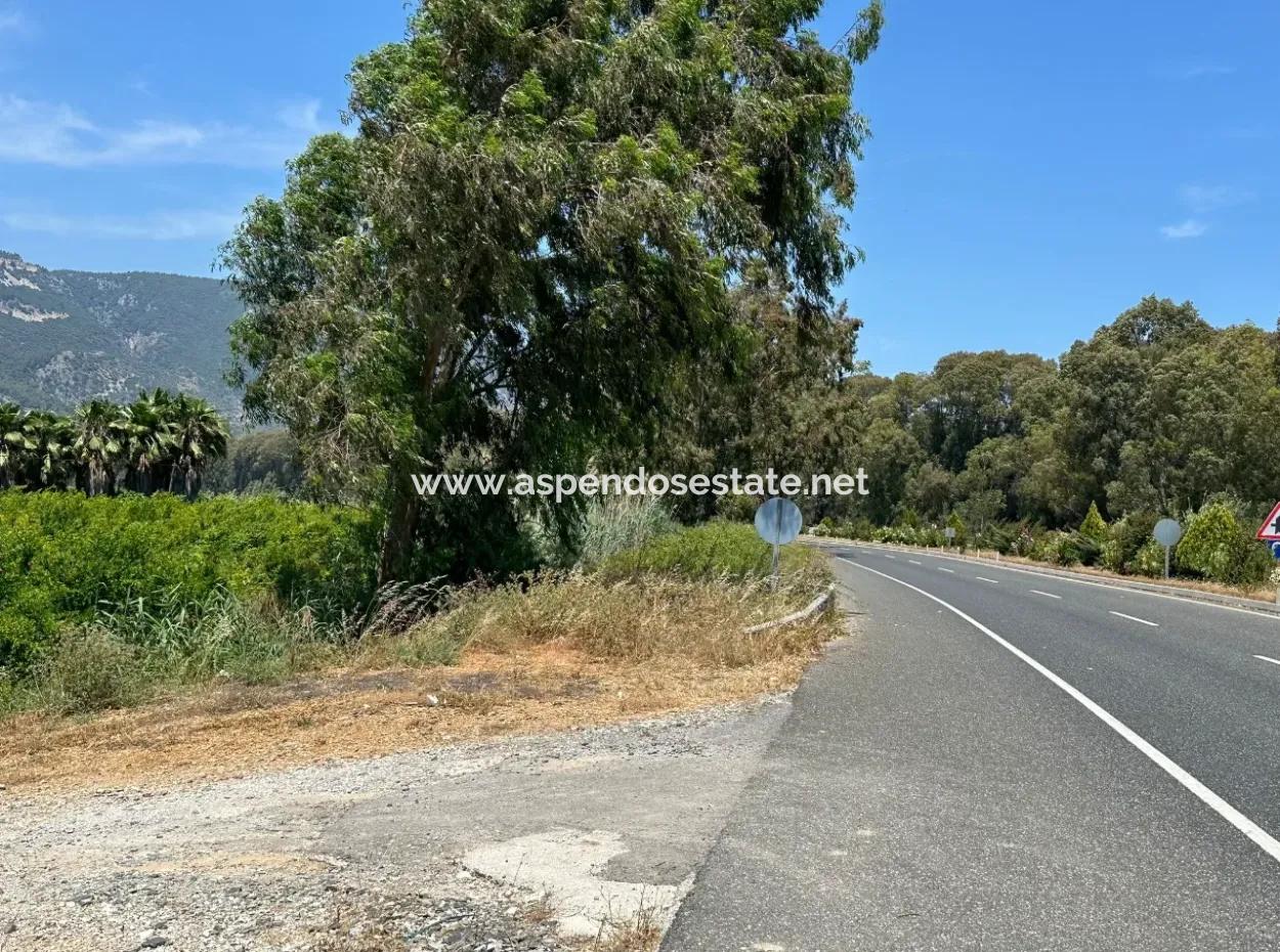 13,500M2 Roadfront Field For Sale In Akyaka Akçapınar