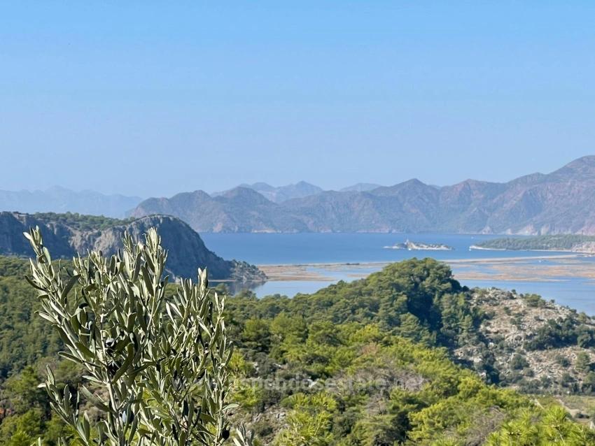 Земля 3514M2 На Продажу С Панорамным Видом На Море В Гёкбеле