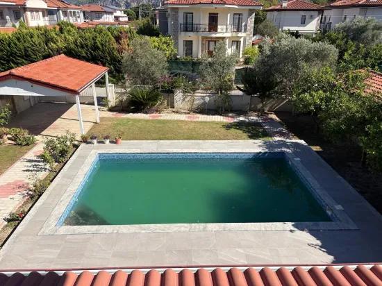в Dalyan Gülpınar 520m2 участок внутри 4+1 на продажу вилла