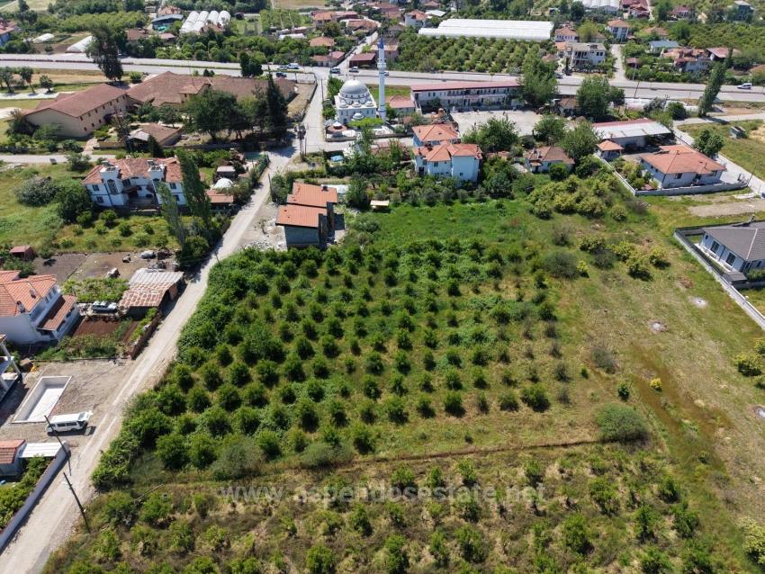 Okçular'da 1050M2 Köy Yerleşik Alanında Satılık Arsa