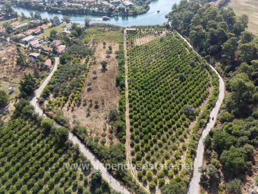 Köyceğiz Çandır Mahallesinde kanala sıfır 20.000m2 satılık tarla