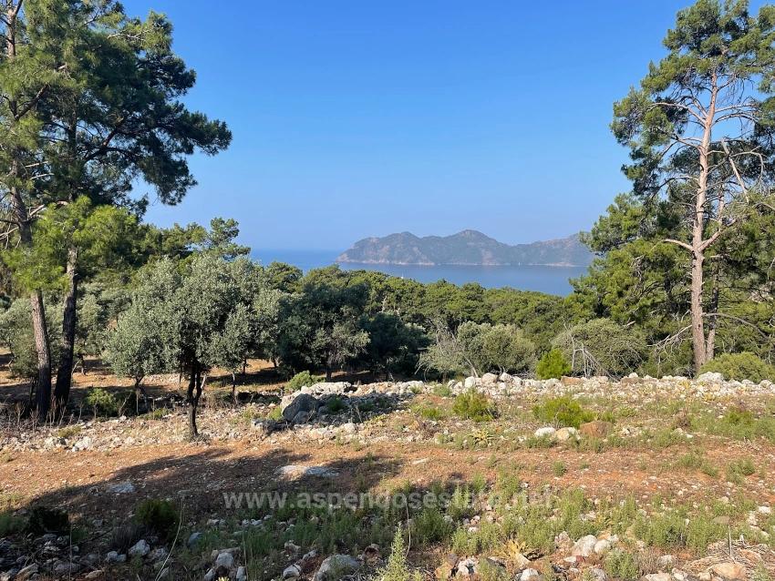 Ekincik Çandır Arasın'da Deniz Manzaralı Kelepir Emlak Satılık Arsa