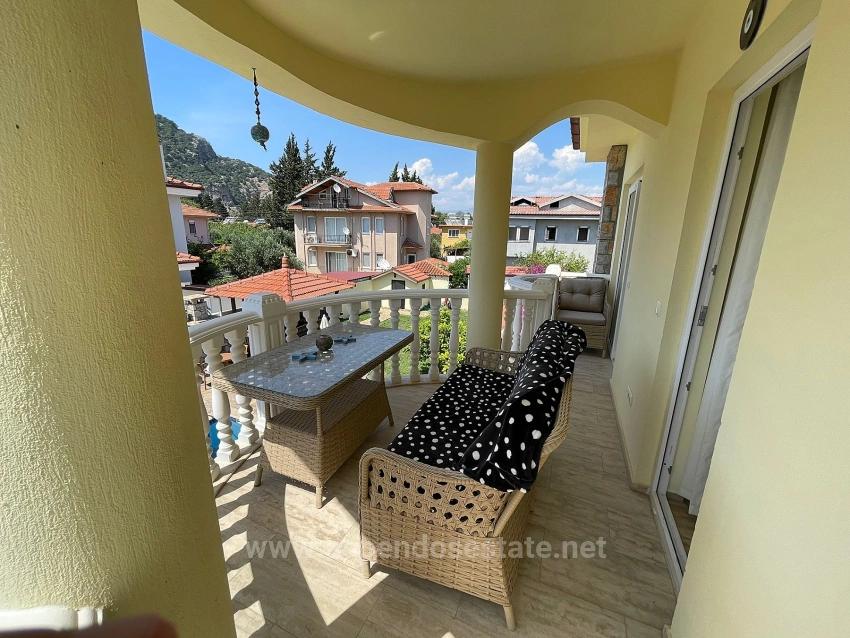 Dalyan Maraş'da Kral Mezarları Manzaralı Satılık Villa