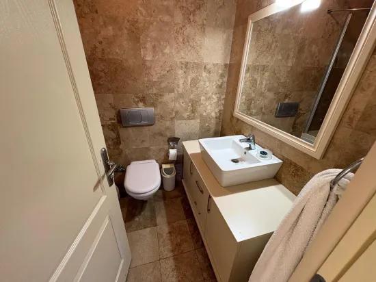 Dalyan Maraş'ta kral mezarları manzaralı 4+1 satılık villa
