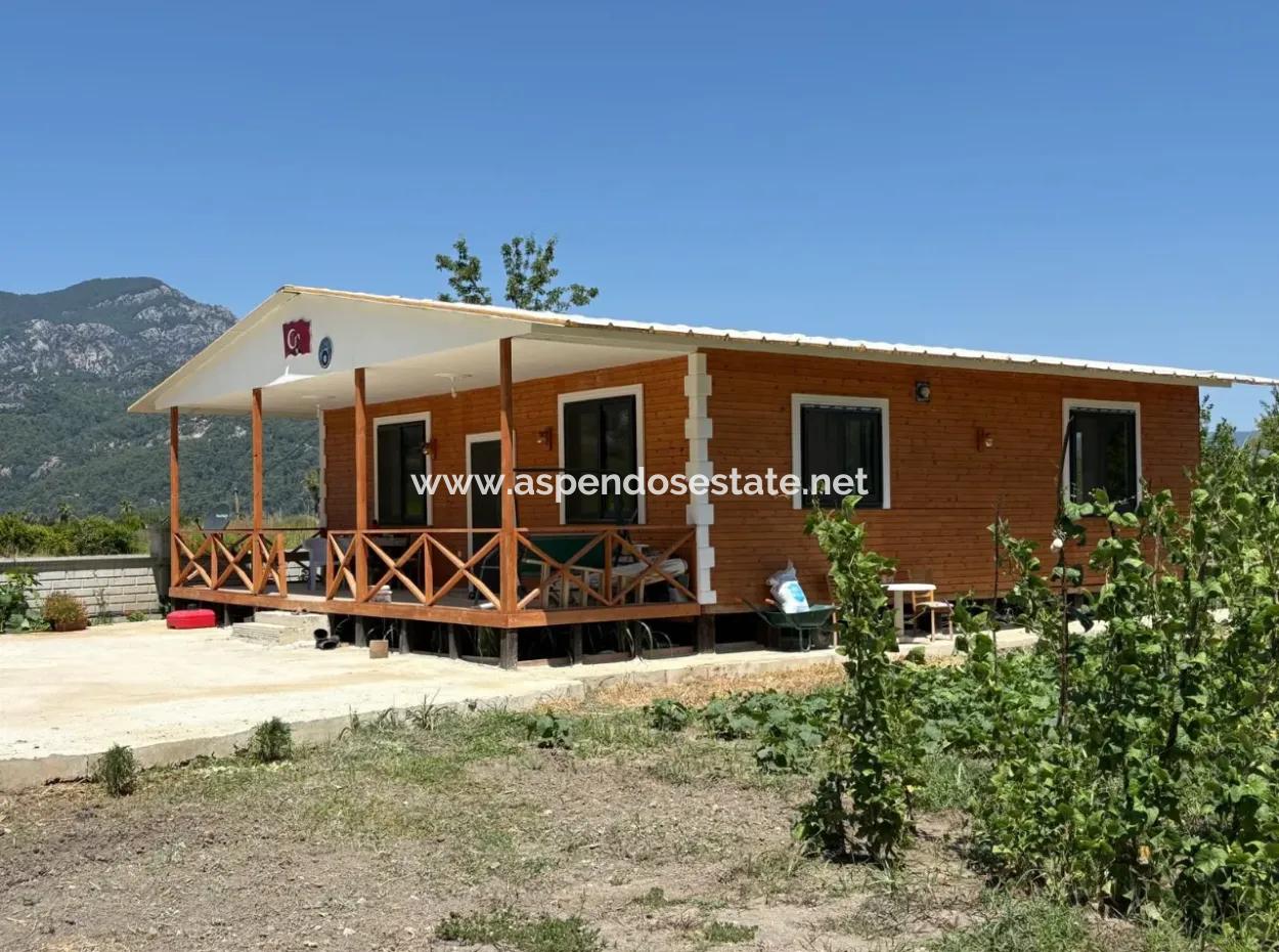 Dalyan Karadağ Mevkiinde 2500M2 Tarla İçerisinde 120M2 Müstakil Ahşap Ev